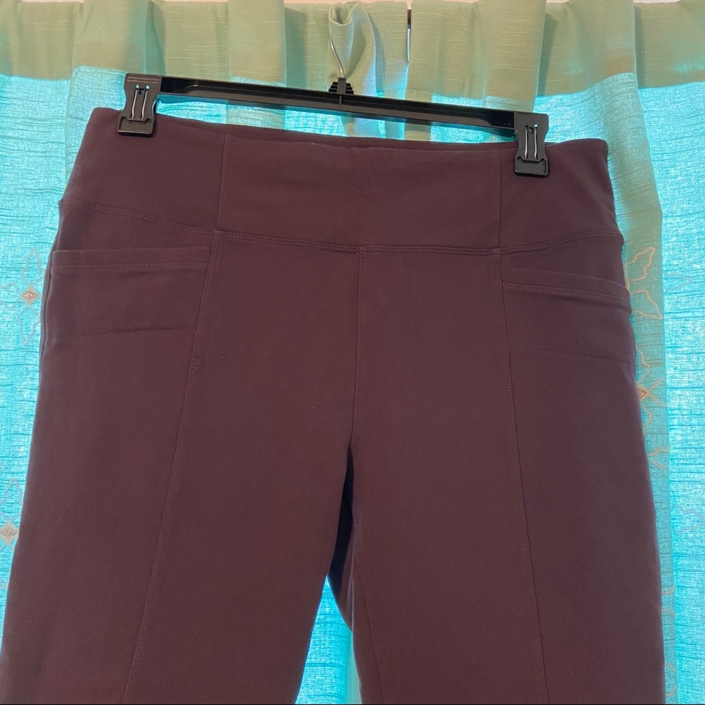 Athleta eggplant leggings XL NWOT